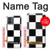 S2492 Black and White Check Case For Motorola Moto G14