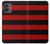 S2638 Black and Red Striped Case For Motorola Moto G14