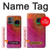 S3201 Pink Peacock Feather Case For Motorola Moto G14