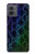 S3366 Rainbow Python Skin Graphic Print Case For Motorola Moto G14