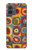 S3409 Squares Concentric Circles Case For Motorola Moto G14