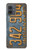 S3750 Vintage Vehicle Registration Plate Case For Motorola Moto G14