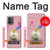 S3923 Cat Bottom Rainbow Tail Case For Motorola Moto G14