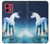 S1130 Unicorn Horse Case For Motorola Moto G84