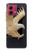 S1383 Paper Sculpture Eagle Case For Motorola Moto G84