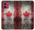 S2490 Canada Maple Leaf Flag Texture Case For Motorola Moto G84