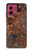 S2714 Rust Steel Texture Graphic Printed Case For Motorola Moto G84