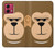 S2721 Cute Grumpy Monkey Cartoon Case For Motorola Moto G84