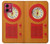 S2780 Vintage Orange Bakelite Radio Case For Motorola Moto G84
