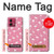 S2858 Pink Flamingo Pattern Case For Motorola Moto G84