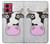 S3257 Cow Cartoon Case For Motorola Moto G84