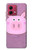 S3269 Pig Cartoon Case For Motorola Moto G84