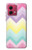 S3514 Rainbow Zigzag Case For Motorola Moto G84