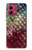 S3539 Mermaid Fish Scale Case For Motorola Moto G84