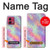 S3706 Pastel Rainbow Galaxy Pink Sky Case For Motorola Moto G84