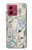 S3882 Flying Enroute Chart Case For Motorola Moto G84