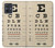 S2502 Eye Exam Chart Decorative Decoupage Poster Case For Motorola Moto G54