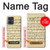 S2504 Vintage Music Sheet Case For Motorola Moto G54