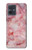 S2843 Pink Marble Texture Case For Motorola Moto G54