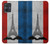 S2859 Vintage France Flag Eiffel Tower Case For Motorola Moto G54