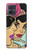 S3171 Girls Pop Art Case For Motorola Moto G54