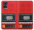 S3204 Red Cassette Recorder Graphic Case For Motorola Moto G54