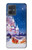 S3282 Santa Xmas Castle Case For Motorola Moto G54