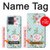 S3494 Vintage Rose Polka Dot Case For Motorola Moto G54