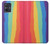 S3799 Cute Vertical Watercolor Rainbow Case For Motorola Moto G54