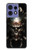 S1027 Hardcore Metal Skull Case For Motorola Edge 50 Pro