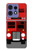 S2058 England British Double Decker Bus Case For Motorola Edge 50 Pro