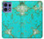 S2377 Turquoise Gemstone Texture Graphic Printed Case For Motorola Edge 50 Pro
