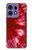 S2480 Tie Dye Red Case For Motorola Edge 50 Pro