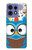 S2521 Cute Nerd Owl Cartoon Case For Motorola Edge 50 Pro