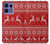 S2835 Christmas Reindeer Knitted Pattern Case For Motorola Edge 50 Pro S2835 Christmas Reindeer Knitted Pattern Case For Motorola Edge 50 Pro
