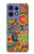 S3272 Colorful Pattern Case For Motorola Edge 50 Pro