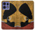 S3453 African Queen Nefertiti Silhouette Case For Motorola Edge 50 Pro