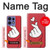 S3701 Mini Heart Love Sign Case For Motorola Edge 50 Pro