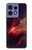 S3897 Red Nebula Space Case For Motorola Edge 50 Pro