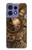 S3927 Compass Clock Gage Steampunk Case For Motorola Edge 50 Pro