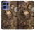 S3927 Compass Clock Gage Steampunk Case For Motorola Edge 50 Pro