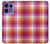 S3941 LGBT Lesbian Pride Flag Plaid Case For Motorola Edge 50 Pro