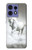 S0932 White Horse Case For Motorola Edge 50 Fusion