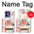 S1859 Rose Pattern Case For Motorola Edge 50 Fusion