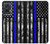S3244 Thin Blue Line USA Case For Motorola Edge 50 Fusion