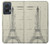 S3474 Eiffel Architectural Drawing Case For Motorola Edge 50 Fusion