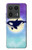 S3807 Killer Whale Orca Moon Pastel Fantasy Case For Motorola Edge 50 Ultra