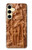 S1307 Fish Wood Carving Graphic Printed Case For Samsung Galaxy S24 FE