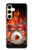 S1431 Skull Drum Fire Rock Case For Samsung Galaxy S24 FE