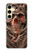 S1675 Skull Blood Tattoo Case For Samsung Galaxy S24 FE